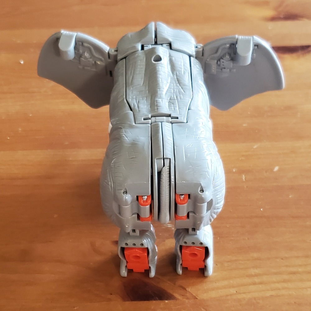 Hasbro Transformers Beast Wars MAGNABOSS IRONHIDE Elephant 1997 w/Tusks Complete - Picture 5 of 9